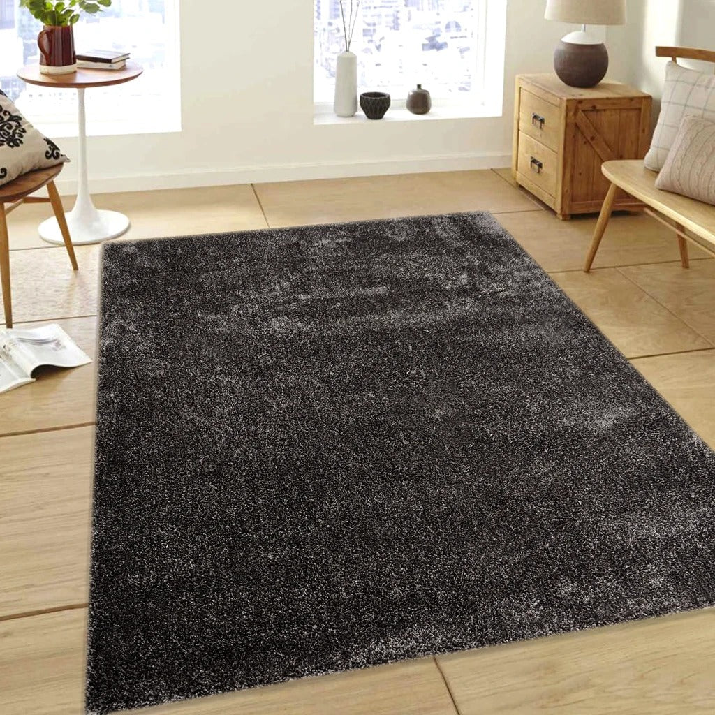 Saral Home Detec™ Plain Solids Pattern Polyester Rug