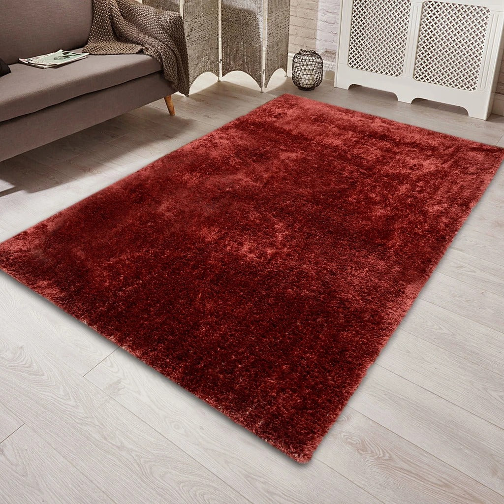 Saral Home Detec™ Plain Solids Pattern Polyester Rug