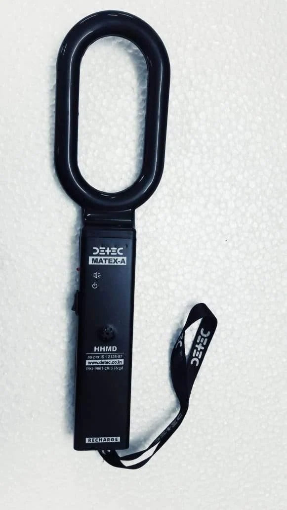 Detec™ Hand Held Metal Detector - Alpha Rechargeable