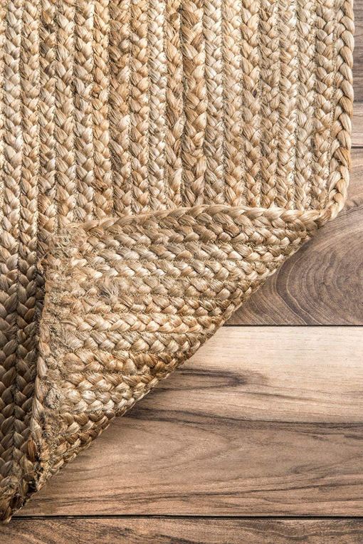 Detec™ Natural Organic Jute Handmade Braided Rugs