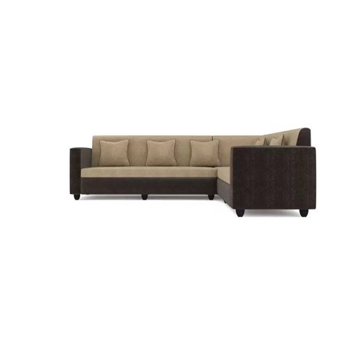 Detec™ Malta Fabric 6 Seater Finish Color Golden Brown