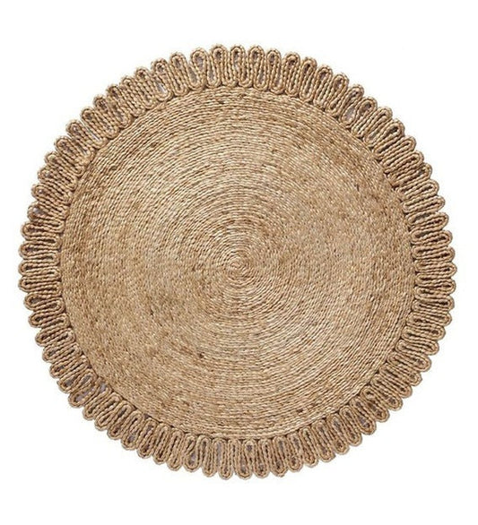 Detec™ Plain Solid Jute Rug