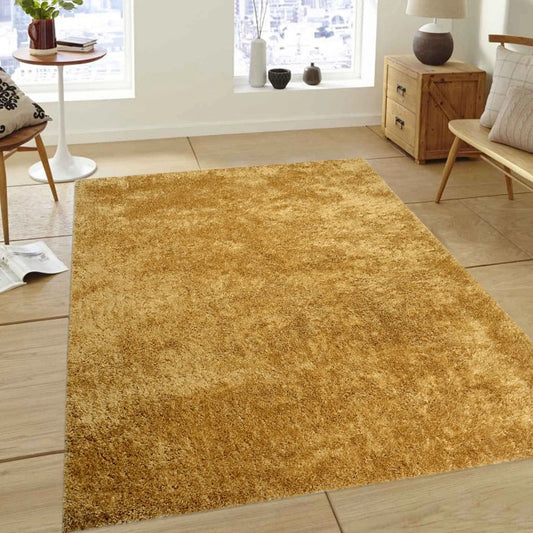 Saral Home Detec™ Plain Solids Pattern Polyester Rug 