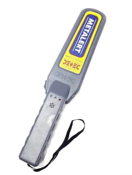 Detec™ Hand Held Metal Detector - Metalert Dry Cell