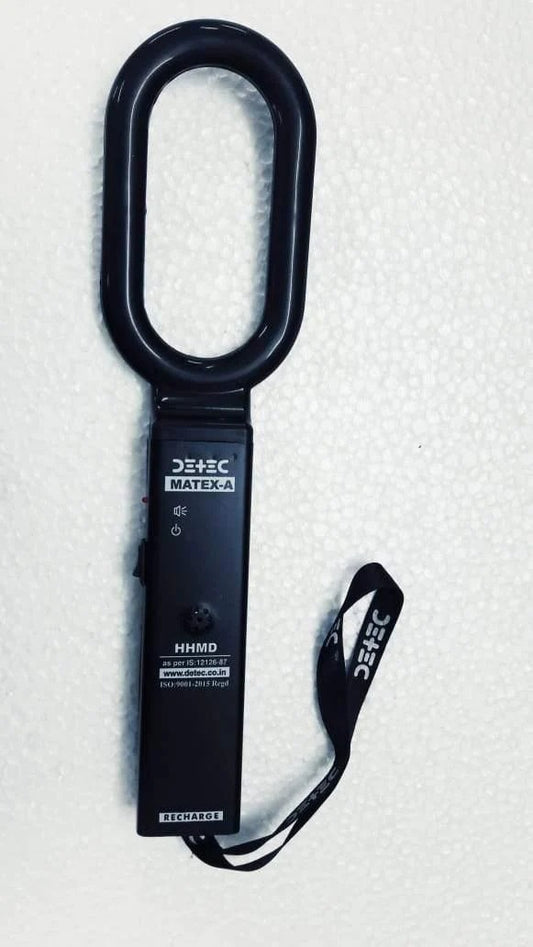 Detec™ Hand Held Metal Detector - Alpha Rechargeable