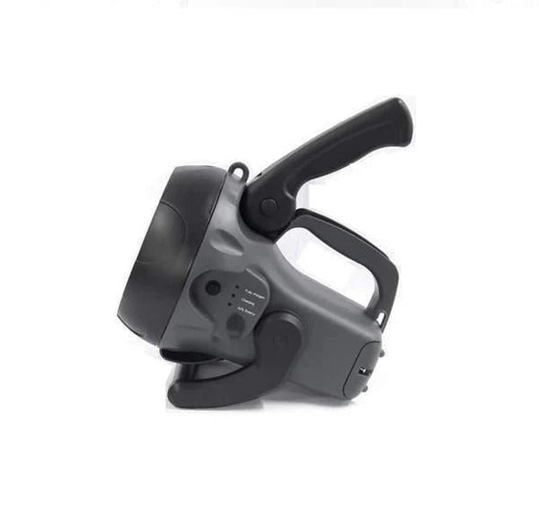 Detec™ 15 Watt Searchlight - Rechargeable Torch-Grey (Model: DSL-007)